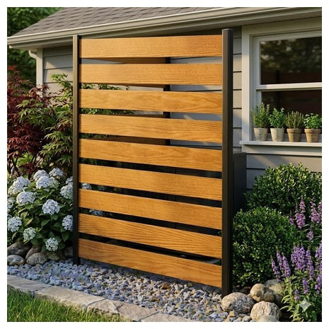 60" X 38" Air Conditioner Outdoor Privacy Fence Screen