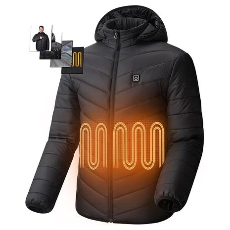 Men's Heated Jacket With 20,000mAh Battery