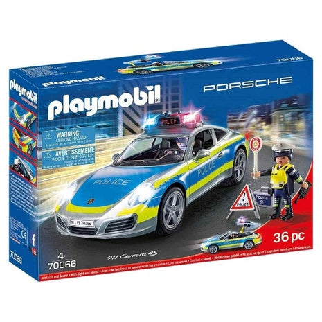 Playmobil Porsche 911 Carrera 4S Police