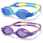 Pack Of 2 Aegend Kids Swimming Goggles (10 Colors)