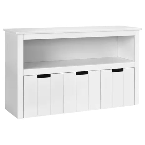 Kid Toy Storage Cabinet 3-Drawer Chest With Wheels