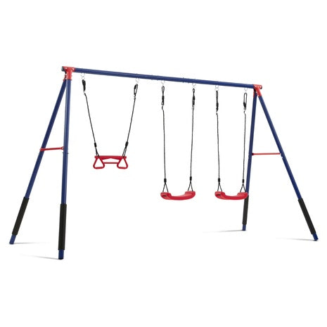 Delta Children FunZone 3 Piece Outdoor Swing Set
