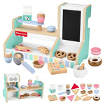 Fisher-Price Wooden Pretend Coffee Shop Playset