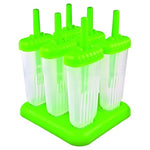 Set Of 6 Tovolo 4-Oz Reusable Groovy Popsicles Molds