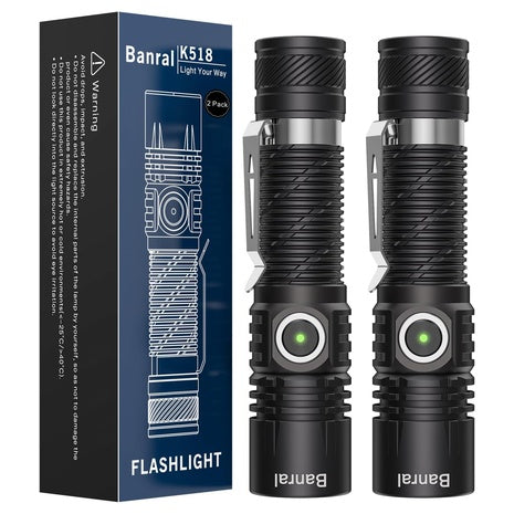 Waterproof Rechargeable Small Powerful LED Flashlights