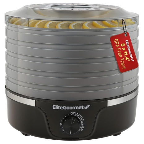Elite Gourmet 5-Tray Food Dehydrator