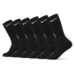 6 Pairs Nike Everyday Cushioned Crew Training Socks