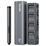 Fanttik E1 Max Mini Electric Cordless Screwdriver Set W/50 Bits (Grey)