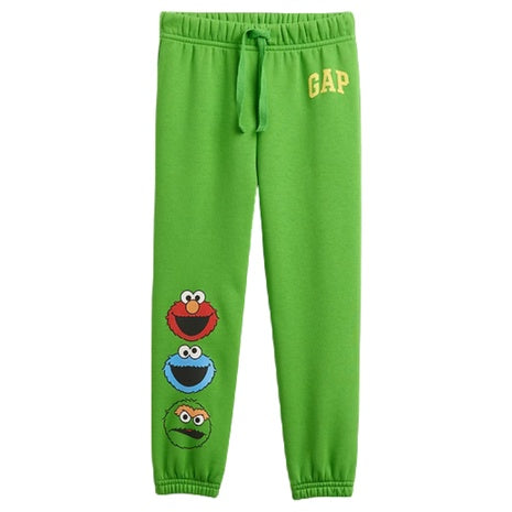 babyGap Sesame Street Relaxed Logo Pull-On Joggers