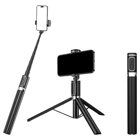 2-in-1 Selfie Stick Tripod with Remote