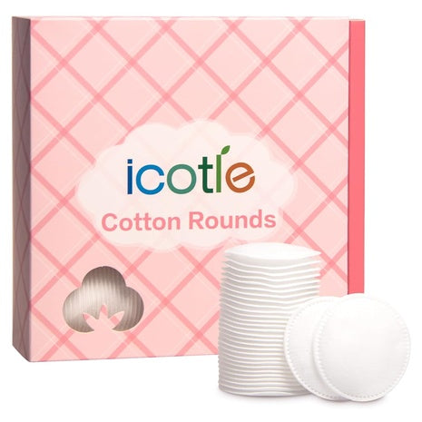 210-Pack 100% Pure Cotton Dual-Sided Makeup Remover Pads
