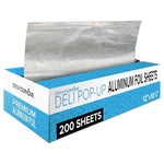 200 Pre-Cut Heavy-Duty Pop-Up Aluminum Sheets