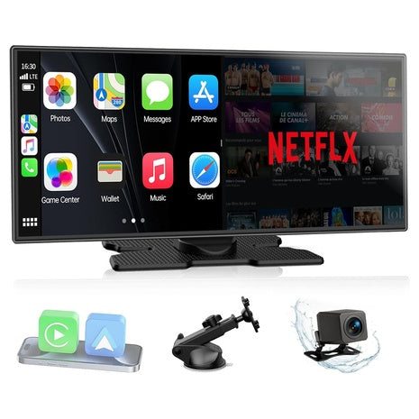 11" LAMTTO Wireless Carplay Screen With Apps & Backup Camera