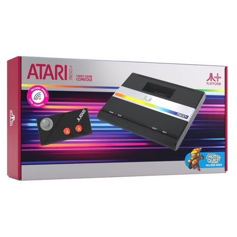 Official Atari 7800+ Console & Wireless Controller