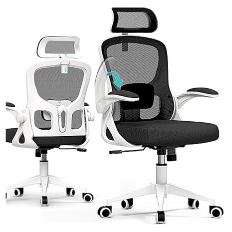 Finati Ergonomic Mesh Office Chair With Adjustable Headrest