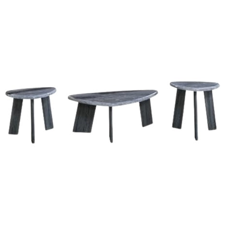 Set Of 3 Signature Design By Ashley Bluebond Living Room Tables