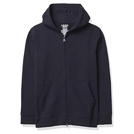 Izod Boy's Sensory Friendly Full Zip Hoodie Sweatshirt