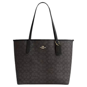 Coach Women's City Tote Bag In Signature Canvas
