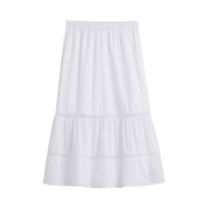 Relaxed Tiered Maxi Skirt