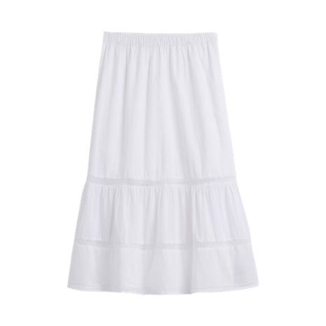 Relaxed Tiered Maxi Skirt