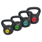 5lb, 10lb, 15lb and 20lb Kettlebell Bundle