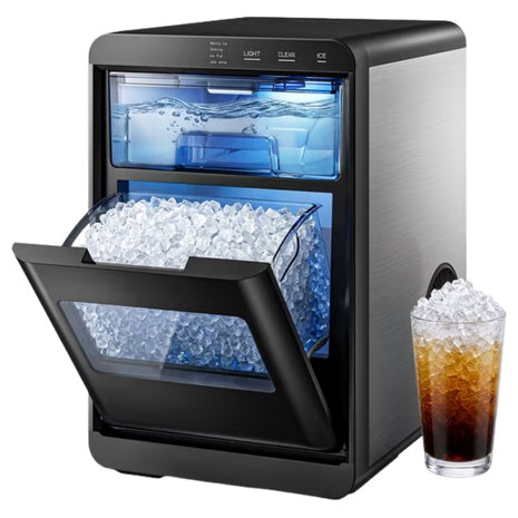 Simzlife Nugget 44lbs/Day Countertop Pebble Ice Machine