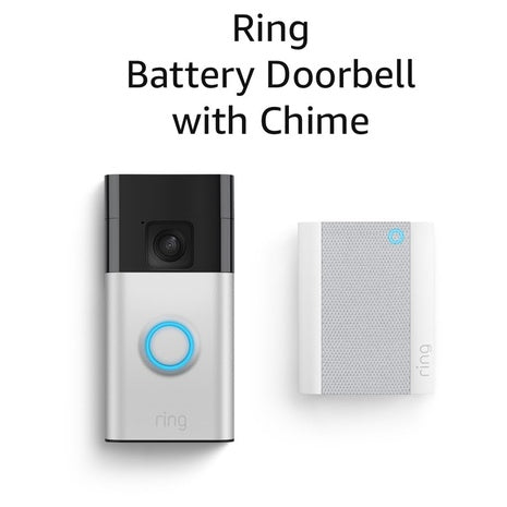 Ring Battery Doorbell with Ring Chime