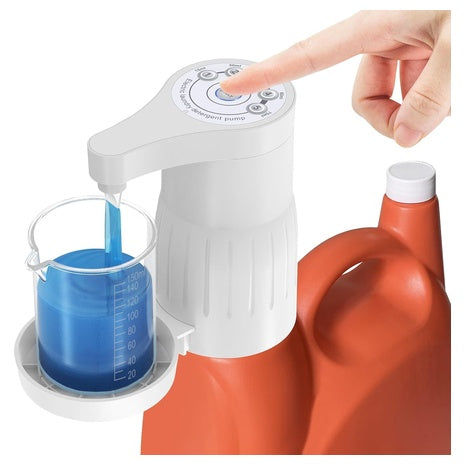 Electric Laundry Detergent Dispenser with Cup