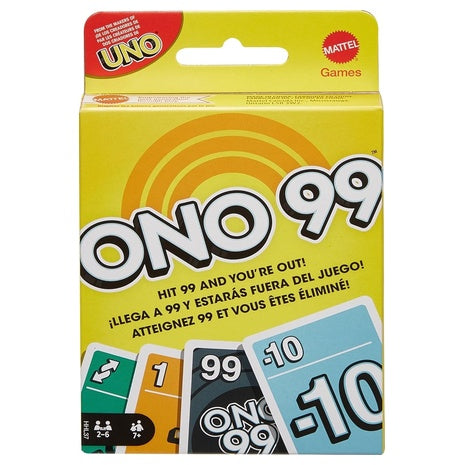 ONO 99 Card Game for Kids & Families