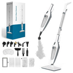 12-in-1 Steam Mop & Handheld Steam Cleaner with Attachments