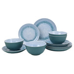 12-Piece Better Homes & Gardens Bamboo Melamine Dinnerware Set (5 Colors)