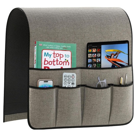 QingLemon Armrest Organizer With 6 Pocket Storage
