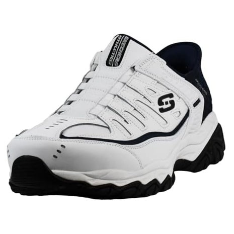 Skechers Men's Afterburn M. Fit Grill Captain Slip-in Sneakers (Size:11.5 X-Wide)