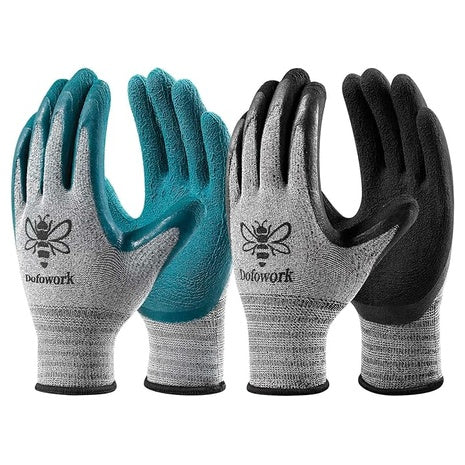 6-Pair Unisex Breathable Gardening Gloves With Grip