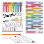 16 Sharpie S-Note Dual-Tip Highlighters