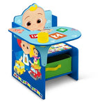 CoComelon Chair Desk with Storage Bin