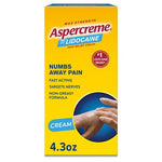 Aspercreme Lidocaine 4% Pain Relief Cream (4.3 oz)