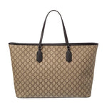 Gucci Women's G Supreme Canvas & Leather Tote