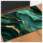 2' X 3' Anna Queen Green Gold Abstract Area Rug (2 Colors)