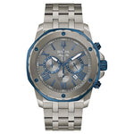 Bulova Men's Marine Star Series A IP Stainless Steel w/ Blue Accents