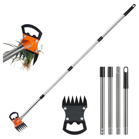 59" Manual Weeder Remover Tool With Long Handle