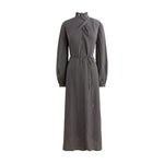 Women's Scarf Neck Dress