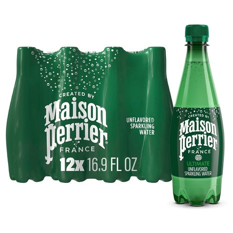 12 Maison Perrier Ultimate Sparkling Water Bottles (16.9oz)