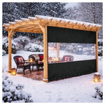 7 X 10 Ft Covers & All Heavy Duty Outdoor Clear Panel Curtain