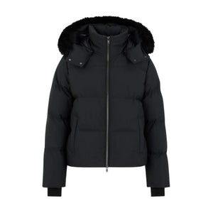 Women's Puffer Jacket with Shearling