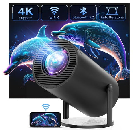 WiFi Bluetooth Mini Projector