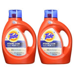 2 Tide 92oz Bottles Laundry Detergents