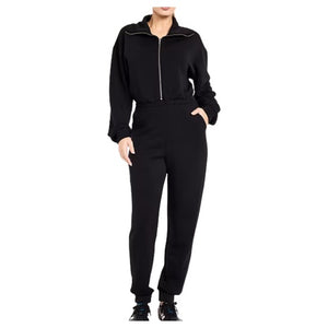 Women's Bounce Fleece Zip Jumpsuit