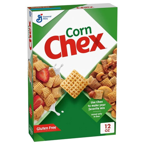 Chex Cinnamon or Corn Breakfast Cereal