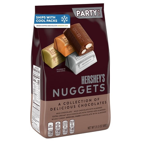 31.5oz Bag of Hershey's Nuggets Assorted Party Pack